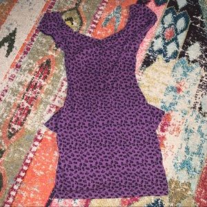 Betsey Johnson floral peplum bodycon dress